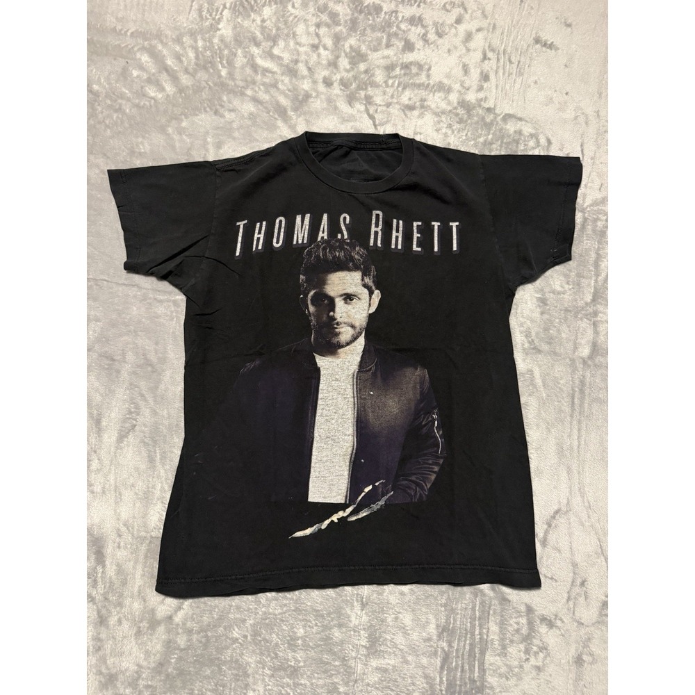 Thomas Rhett Home Team Tour T Shirt 2017 Unisex Small Black Doublesided